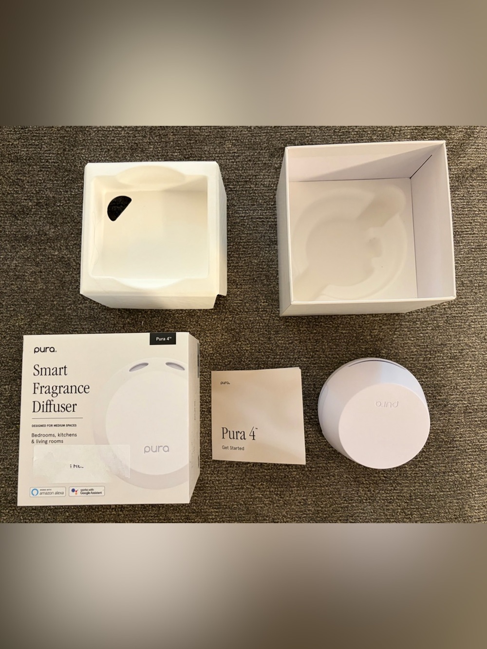 Pura 4 Smart Plug-In Fragrance Diffuser - White